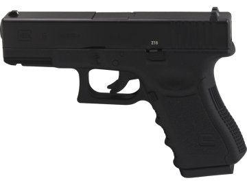 Uma Airsoftová pistole Glock 19 Gen.3, kovový závěr, CO2, GNB - černá 01