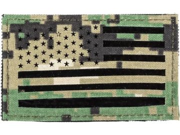 EME Emerson Gear US flag patch (left) AOR2 01