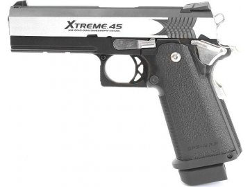 Airsoftová pistole Hi-Capa Xtreme .45 - GBB, Full auto, Tokyo Marui