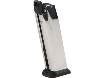 Tmr TM zásobník pro Marui XDM-40 GBB, 26 BBs - Stříbrná 01
