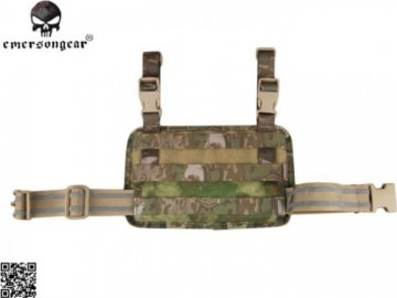 Stehenní Molle modulární nosič - A-TACS FG, Emerson Gear