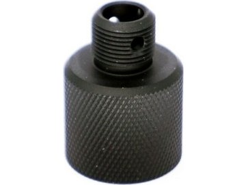 Action Army AA adaptér tlumiče pro pušky ARES Amoeba Striker, 14- mm CCW - Černá 01