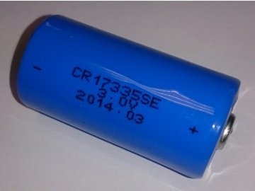 Akumulátor Lithium CR123 3V - 1800mAh, modrá, Panasonic