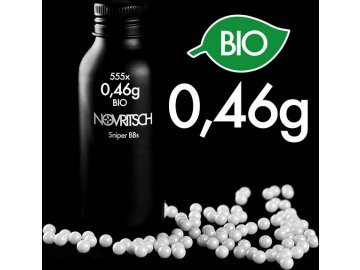 Airsoftové kuličky Novritsch BIO 0,46g, 555bb