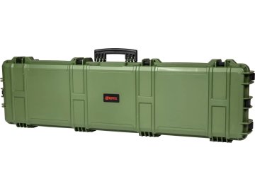 WEE Kufr na dlouhé zbraně XL 130x32x12,5cm (Wave) - zelený 01