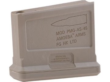 Amb Krátký zásobník pro ARES Amoeba Striker AS01/02/03 na 45 ran - Písková 01
