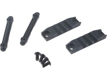Amb AM-DH-R-BK Rail Set for Amoeba Handguards - Black 01