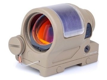 Amo Kolimátor SRS 1x38 - pískový TAN, Aim-O 01