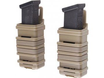 Plastová dvojitá sumka pro pistolové zásobníky - písková TAN, Primal Gear