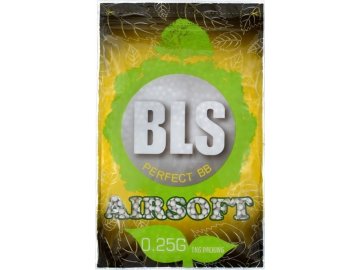 Airsoftové kuličky BLS Perfect BIO 0,20g, 5000bb, bílé