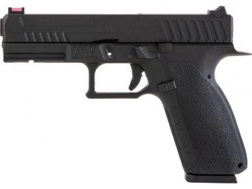Airsoftová pistole KP-13 - černá, kovový závěr, GBB, KJ Works