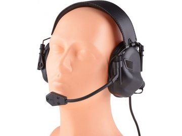Sluchátka M32 s aktivní ochranou sluchu - černá, EARMOR