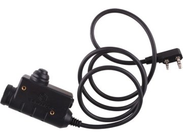 Ear.. PTT tlačítko M51 Kenwood - černá, Earmor™ 01