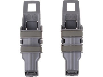 FMA A Set of 2 FAST Pistol Magazine Pouches – Foliage Green 01