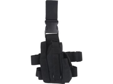 GFT Drop-Leg Holster with Magazine Pouch - Black 01