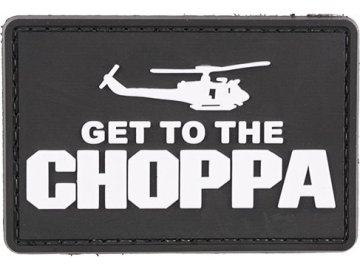 GFT Get to the Choppa - Black - 3D Patch 01