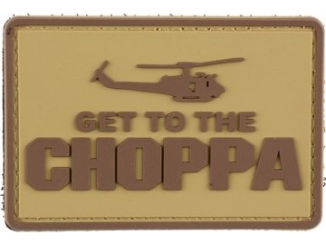 GFT Get to the Choppa - Tan - 3D Patch 01