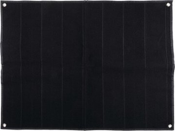 Patch panel 59x78cm - střední, černý, GFC
