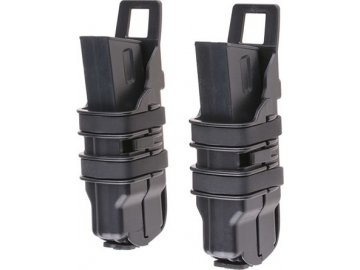 Plastová dvojitá sumka XS pro pistolové zásobníky - černá, Primal Gear