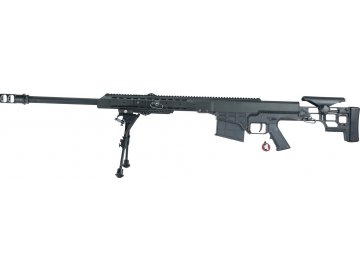 Airsoft sniper M82A1 - celokov, dvojnožka, box, Snow Wolf, SW-017 01
