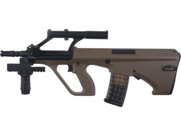 Airsoftová zbraň Steyer AUG A1 CQB - písková TAN, Snow Wolf, SW-020TA