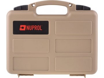 Kufr PNP pistolový - pískový TAN, Nuprol