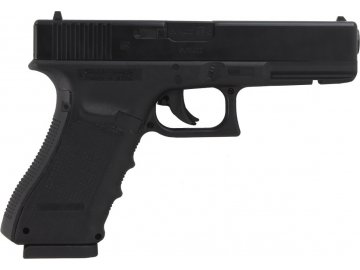Airsoftová pistole Glock 22 Gen.4 - kovový závěr, černý, GNB, CO2, Umarex