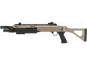 Airsoftová brokovnice FABARM STF12 11 - písková TAN, BO Manufacture