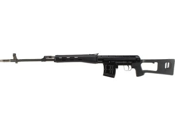 Airsoft sniper SVD GBB (ACE VD) - celokov, blowback, černý 01
