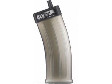 BLS BLS transportní box na airsoftové kuličky, 1200 BBs - Transparentní 01
