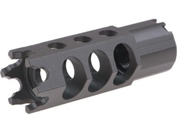 CYM DTK1 Steel Flash Hider for AK Replicas 01