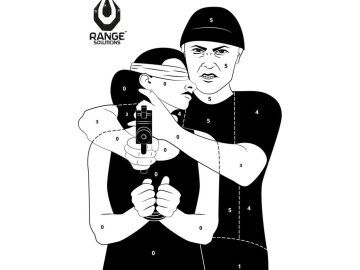 RAN Hostage Shooting Targets 50 pcs 01