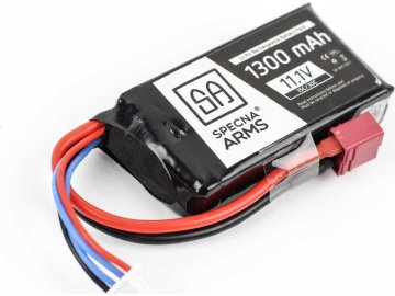 SPE LiPo 11,1V 1300mAh 15/30C Battery - T-Connect (Deans) 01