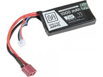 Li-Pol akumulátor Specna Arms 7,4V 1000mAh 30/60C - PEQ, Dean-T