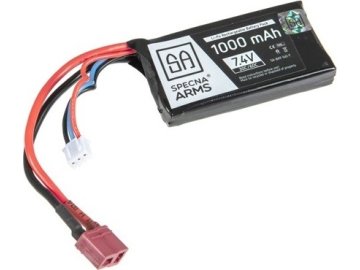 SPE LiPo 7,4V 1000mAh 30/60C (PEQ) Battery - T-Connect (Deans) 01