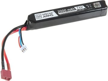 SPE LiPo 7,4V 2000mAh 15/30C Battery - T-Connect (Deans) 01