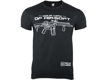 SPE Tričko Your Way of Airsoft 02 - černé, Specna Arms 01
