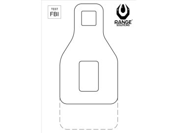 RAN Test FBI Shooting Targets - 50 Pcs 01