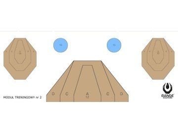 RAN Drill-2 Shooting Targets - 50 Pcs 01