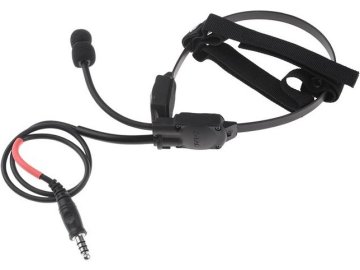 Taktický headset ZMH180 Bone Conduction - černý, Z. Tactical