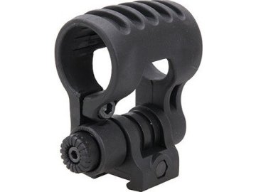 Elm Taktická naklápěcí objímka svítilny s montáží na RIS lištu - černá 01