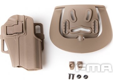 Polymerové pistolové pouzdro pro Hi-Capa Desert Warrior - pískové, FMA