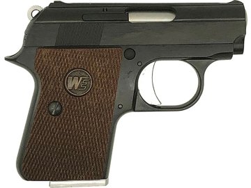 WE Airsoftová pistole 1908 .25 ACP (CT25) - černá, celokov, GBB 01