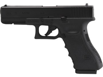 Uma Airsoftová pistole Glock 17 Gen.3, kovový závěr, CO2 blowback - černá 01
