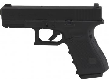 Airsoftová pistole Glock 19 Gen.4 - černý, kovový závěr, GBB, Umarex