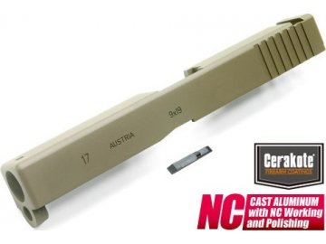 Kovový závěr pro TM Glock 17 - Cerakote FDE, Guarder