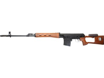 WE WE GBBR plynová puška SVD ACE VD - Černá/imitace dřeva 01