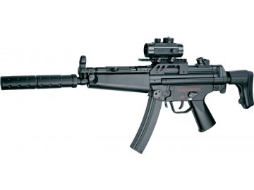 Airsoftová zbraň AEP MP5 A5 DLV s příslušnestvím - ABS, ASG