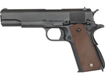 Airsoftová pistole M1911 A1 - celokov, GBB, CO2, WE