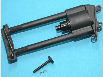 Výsuvná PARA pažba pro M249 - černá, G&P, GP683